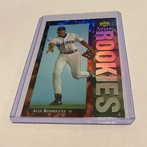 Alex Rodriguez RC Rookie 1994 Upper Deck # 24 Seattle Mariners Vintage